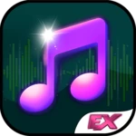 extreme music player android application logo